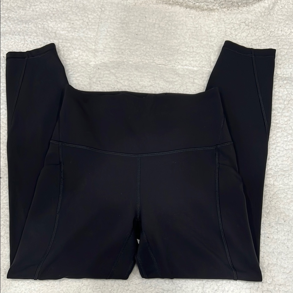 Black High-Waisted Leggings - Picture 3 of 9